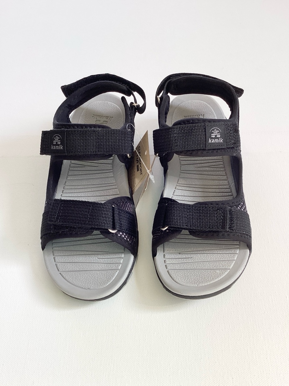 NWT Kamik Jump Black Sport Sandals